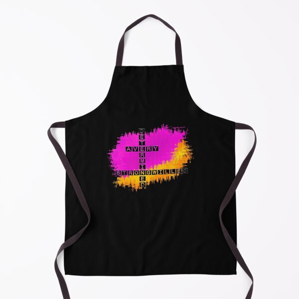 Item preview, Avery, Determined and Strongwilled, crossword designed and sold by words-my-art.