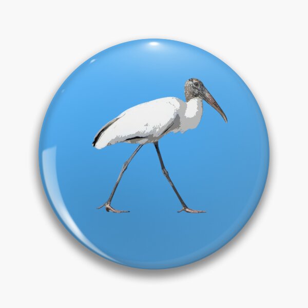 Item preview, Wood Stork Color Design  designed and sold by designsasstultd.