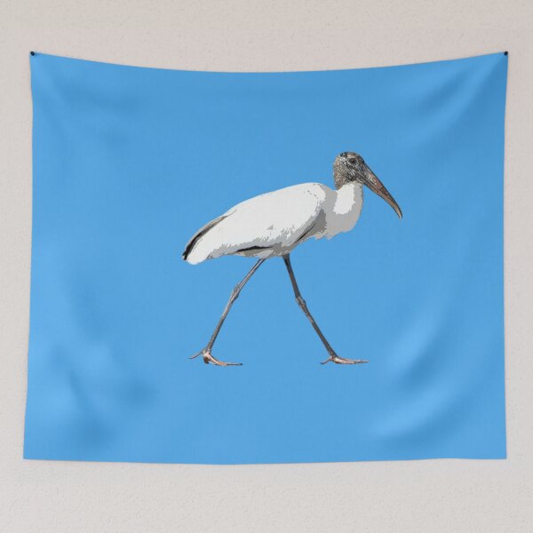 Item preview, Wood Stork Color Design  designed and sold by designsasstultd.