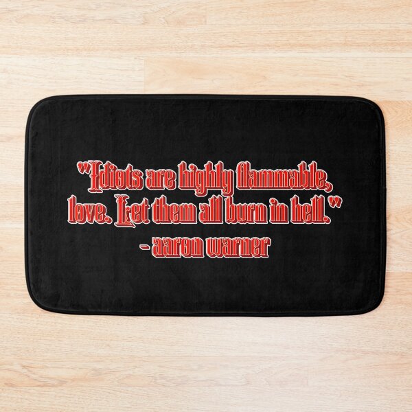 Item preview, Idiots Are HighlyInflammable Quote designed and sold by SpartanDStore.