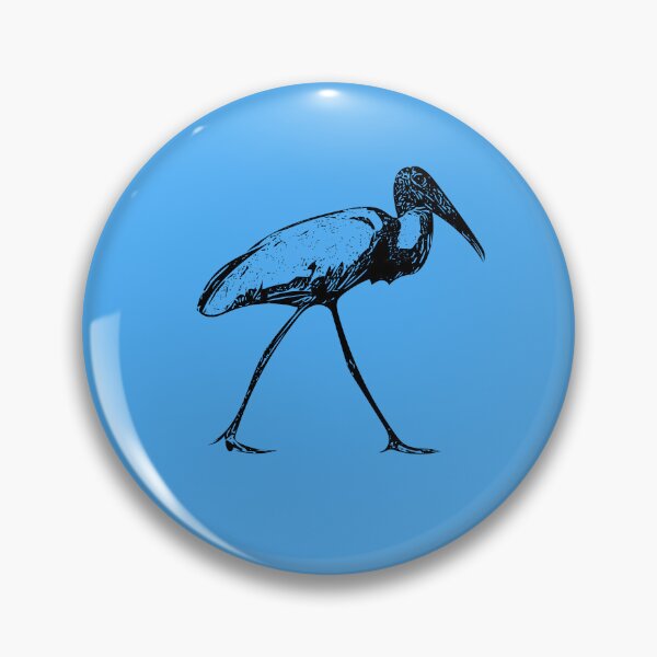 Item preview, Wood Stork Black Design  designed and sold by designsasstultd.