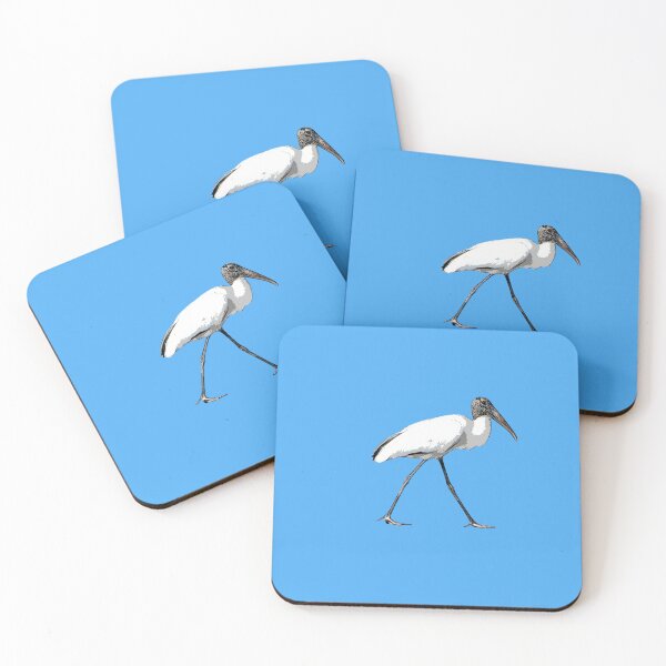 Item preview, Wood Stork Black Alternate Design  designed and sold by designsasstultd.