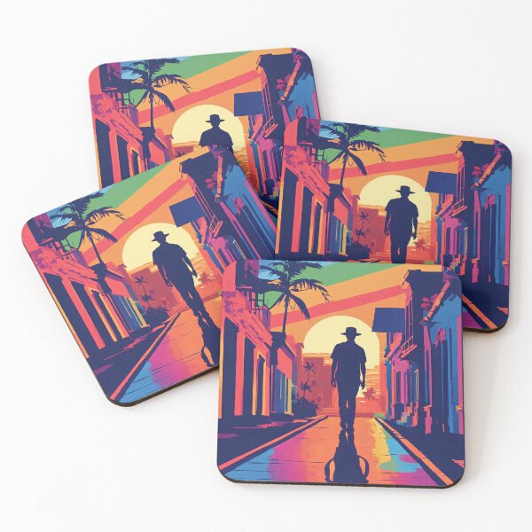 Item preview, retro illustration of old san juan puerto rico designed and sold by Cosmicreations1.