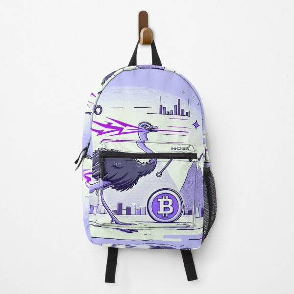 Item preview, $NOSS "Gallop of Wonder: Ostrich Unleashing Purple Lightning" designed and sold by zzz888.