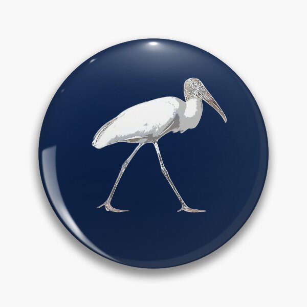 Item preview, Wood Stork White Alternate Design  designed and sold by designsasstultd.