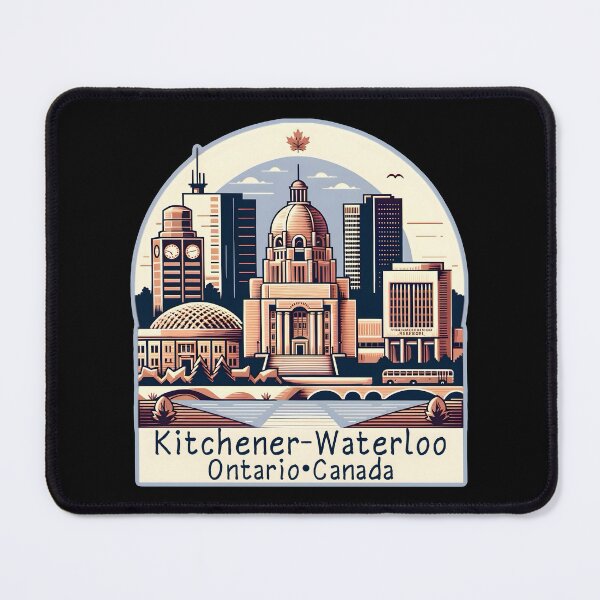 Item preview, Kitchener Waterloo Ontario Canada Vintage Travel designed and sold by Unitepeople.
