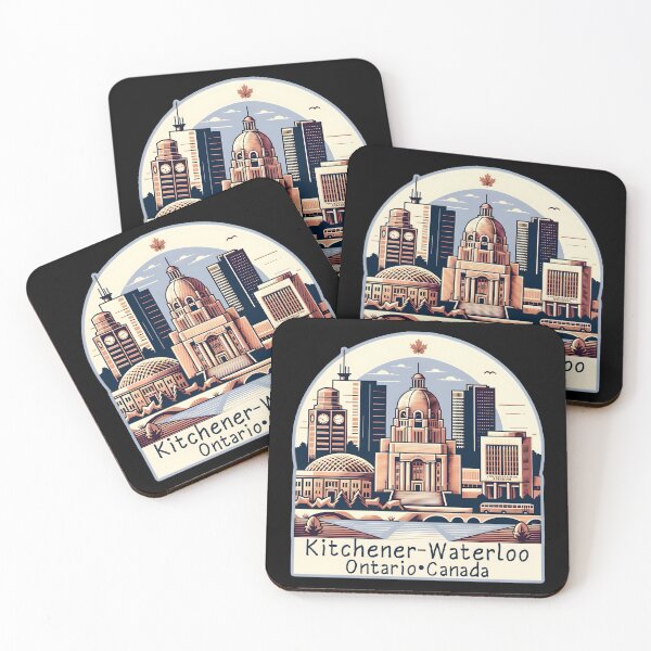 Item preview, Kitchener Waterloo Ontario Canada Vintage Travel designed and sold by Unitepeople.