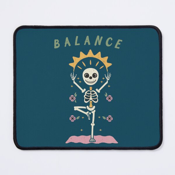 Item preview, Achieve harmony and style with the balance skeleton yoga designed and sold by NiRia Spot.