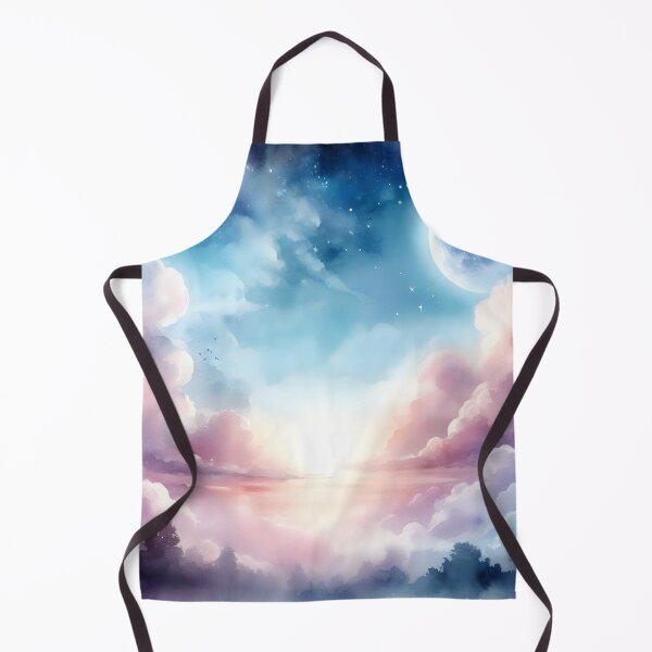 Item preview, Dreamy Watercolor Sky - Watercolor Clouds - Fantasy Watercolor Space designed and sold by stylishdzign.