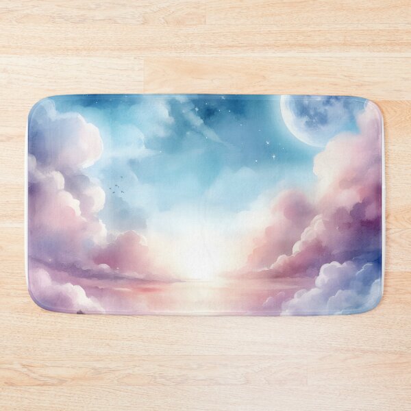 Item preview, Dreamy Watercolor Sky - Watercolor Clouds - Fantasy Watercolor Space designed and sold by stylishdzign.