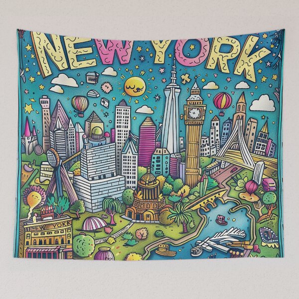 Item preview, NewYork Drawing Art designed and sold by nomiraclehere.