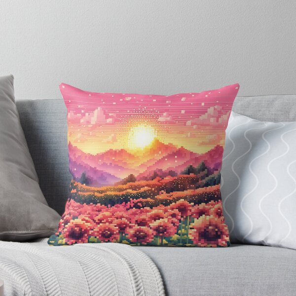 Item preview, Pixel Art Prado De Girasoles designed and sold by VeiledVision.