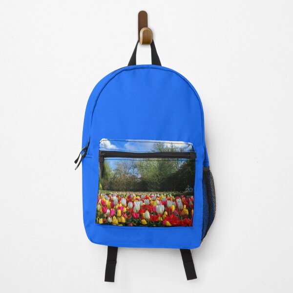 Item preview, Colorful Tulip Garden: Vibrant Blooms under Sunny Skies designed and sold by InbalTurShalom.