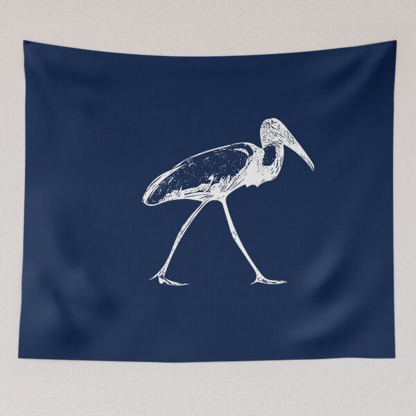 Item preview, Wood Stork White Design  designed and sold by designsasstultd.