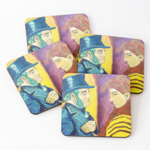 Item preview, (untitled) multi-portrait (after van Gogh) designed and sold by Trace XIII.