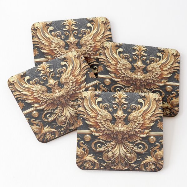 Item preview, Great golden phoenix designed and sold by aminz4.