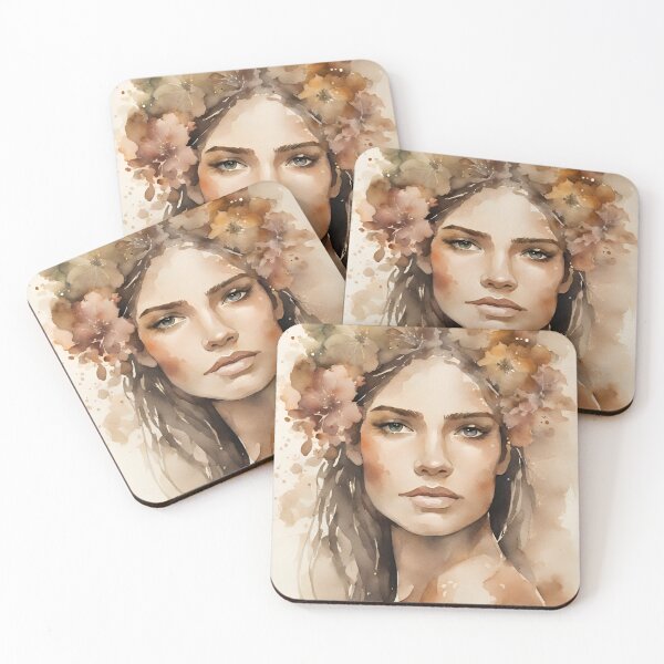 Artikelvorschau, Earthy Tones and Floral Beauty: Emmi entworfen und verkauft von BPMagic.