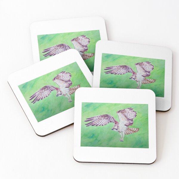 Item preview, Osprey hunting for fish designed and sold by RutlandArt.