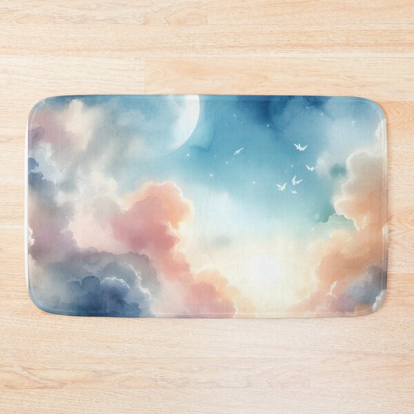 Item preview, Dreamy Watercolor Sky - Watercolor Clouds - Fantasy Watercolor Sky designed and sold by stylishdzign.