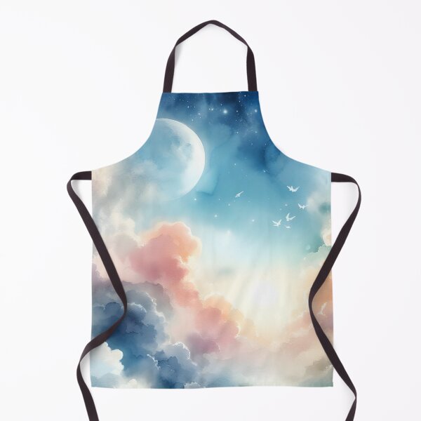Item preview, Dreamy Watercolor Sky - Watercolor Clouds - Fantasy Watercolor Sky designed and sold by stylishdzign.