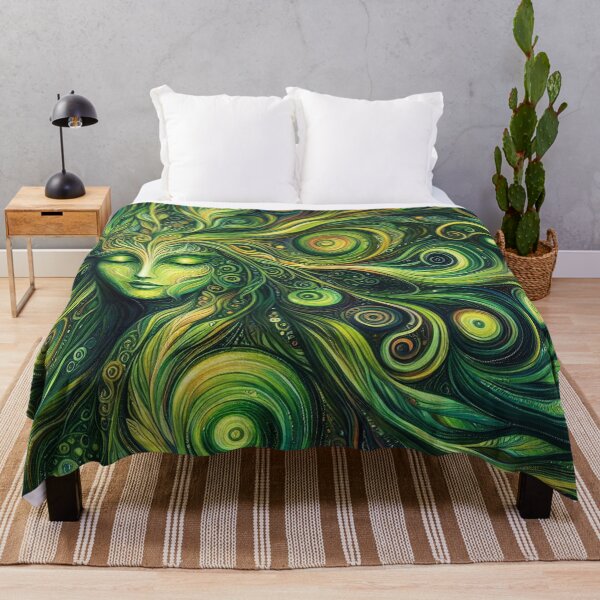 Item preview, Green Mother Nature designed and sold by HarmonyandSage.
