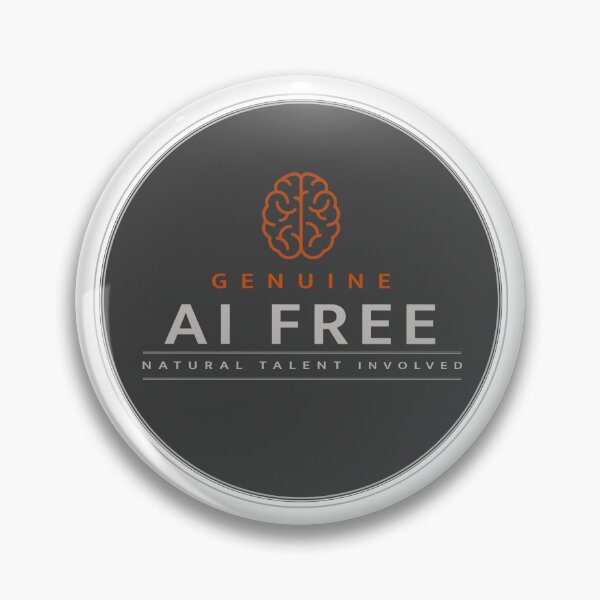 Item preview, GENUINE AI FREE "NATURAL TALENT INVOLVED" designed and sold by Aicorporation.
