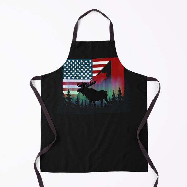 Item preview, Animal bull moose northern lights American Canadain Wildlife designed and sold by Shean Fritts.