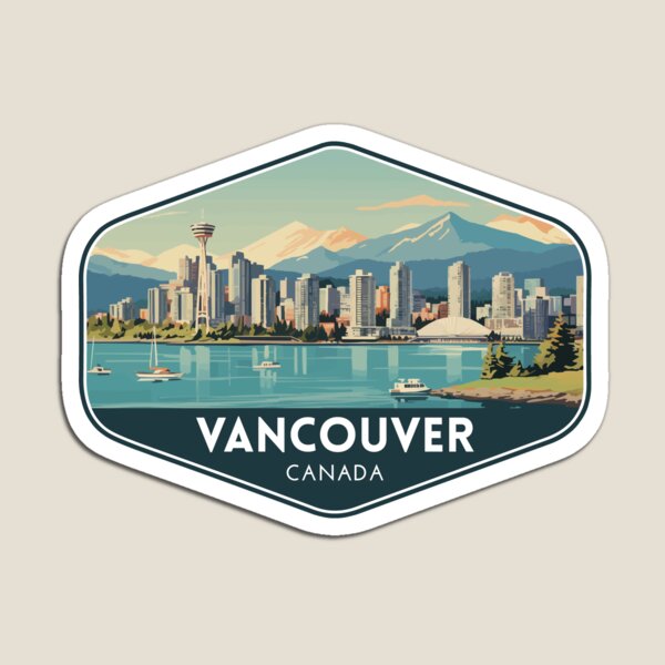 Item preview, Vancouver Canada Travel Art designed and sold by electricninja.