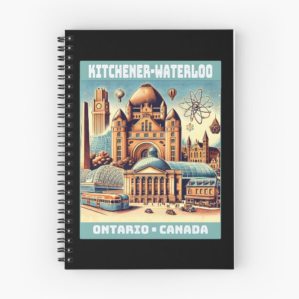 Item preview, Kitchener Waterloo Ontario Canada Vintage Travel designed and sold by Unitepeople.