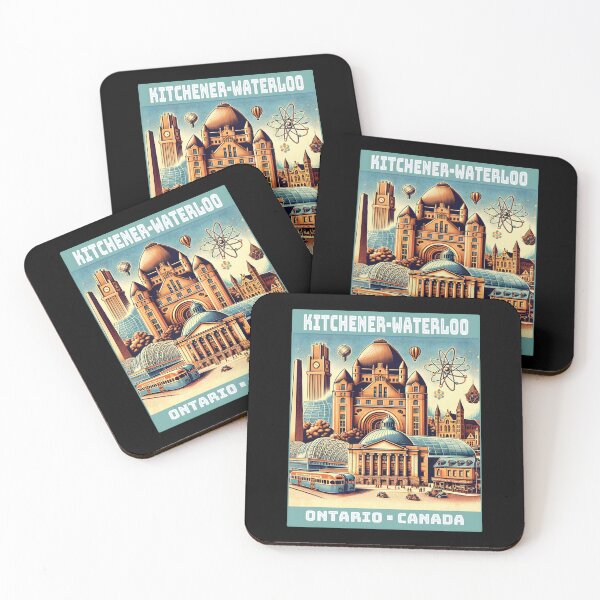Item preview, Kitchener Waterloo Ontario Canada Vintage Travel designed and sold by Unitepeople.