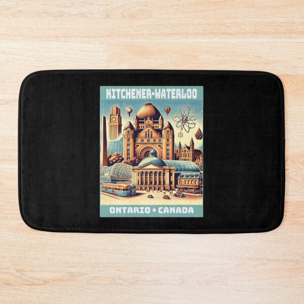 Item preview, Kitchener Waterloo Ontario Canada Vintage Travel designed and sold by Unitepeople.