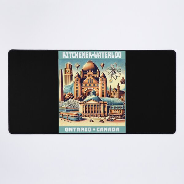 Item preview, Kitchener Waterloo Ontario Canada Vintage Travel designed and sold by Unitepeople.