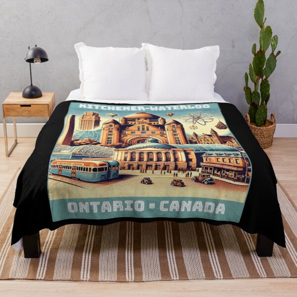 Item preview, Kitchener Waterloo Ontario Canada Vintage Travel designed and sold by Unitepeople.