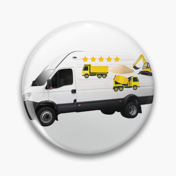 Item preview, White van designed and sold by VisualWonders.