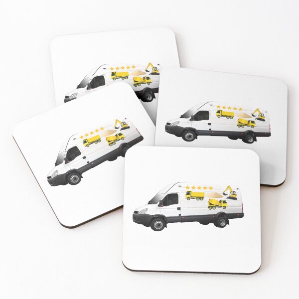 Item preview, White van designed and sold by VisualWonders.