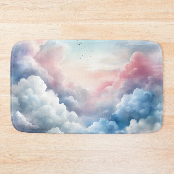 Item preview, Dreamy Watercolor Sky - Watercolor Clouds - Fantasy Watercolor Sky designed and sold by stylishdzign.