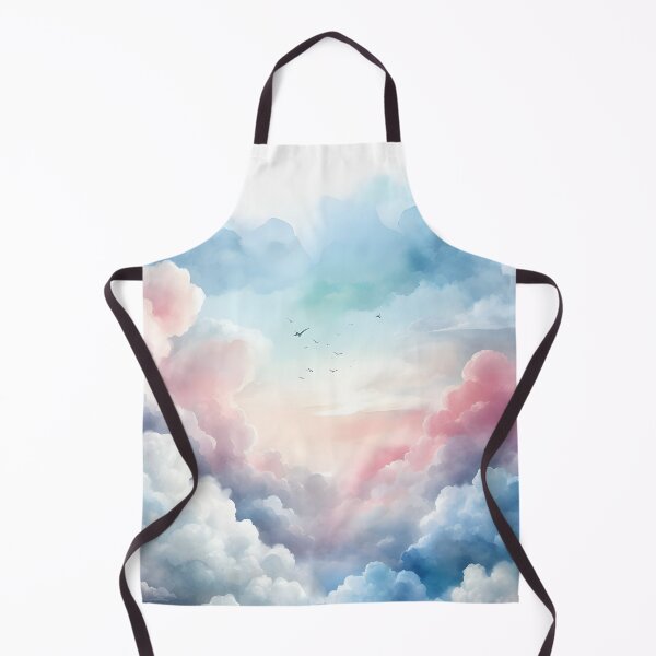 Item preview, Dreamy Watercolor Sky - Watercolor Clouds - Fantasy Watercolor Sky designed and sold by stylishdzign.