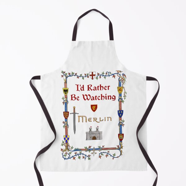 Item preview, I'd Rather be watching Merlin designed and sold by BarrowmanAngel.