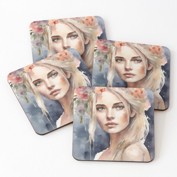 Item preview, Blue Hues and Floral Beauty: Bea designed and sold by BPMagic.