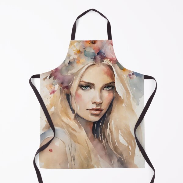 Item preview, Blue Hues and Floral Beauty: Katharina designed and sold by BPMagic.