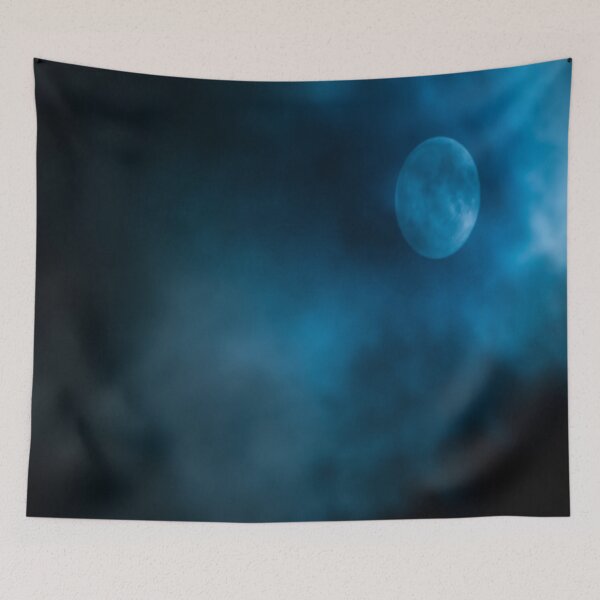 Item preview, A full moon a dark night with clouds designed and sold by GryThunes.