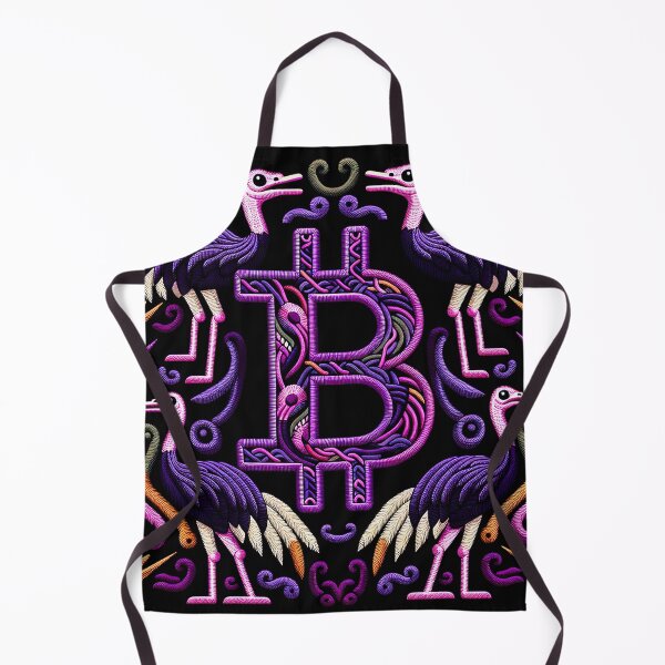 Item preview, $NOSS "Purple Lightning: Ostrich-Charged BTC" designed and sold by zzz888.