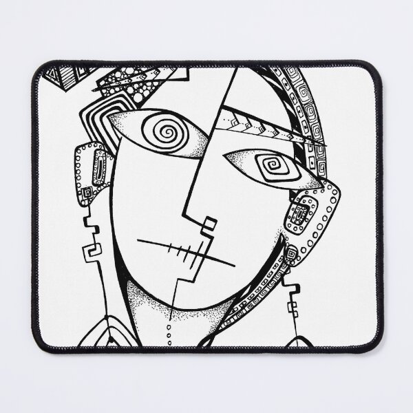 Item preview, Copy of Abstract  silent face designed and sold by Bayan Kherdaji.
