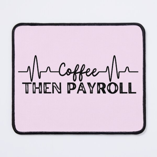 Item preview, Coffee and Human Resources Payroll HR Timesheets designed and sold by SunfullyYours.
