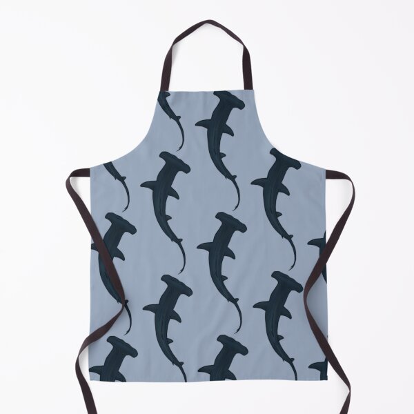 Item preview, Hammerhead shark items in dark blue designed and sold by AlexsArtSpace.
