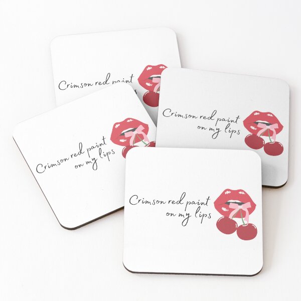 Item preview, I Did Something Bad Lyrics - Crimson Red Paint designed and sold by Samantha Kelly.