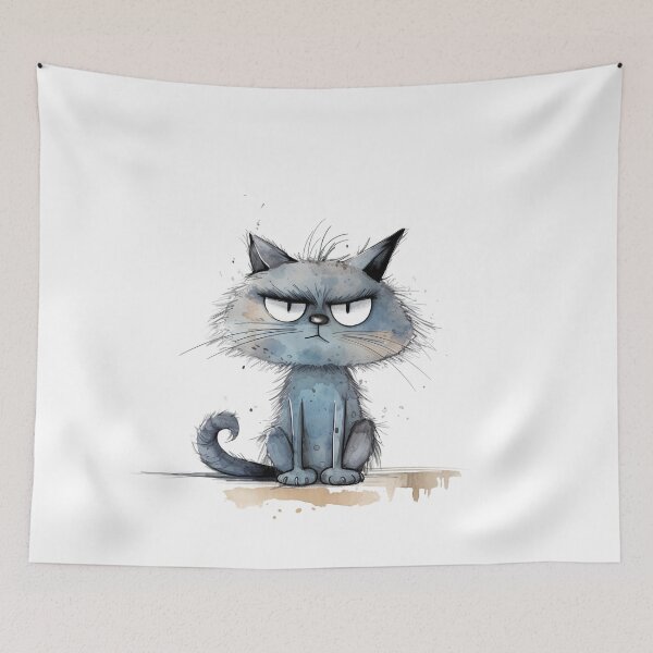 Item preview, Funny Cat designed and sold by UMakusia.