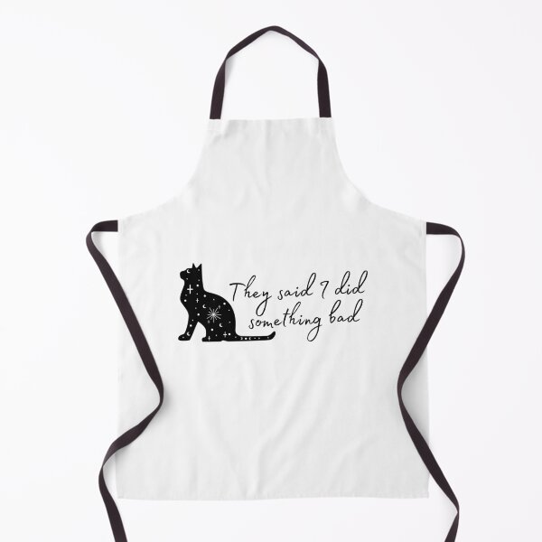 Item preview, I Did Something Bad Lyrics  - Black Cat designed and sold by Samantha Kelly.