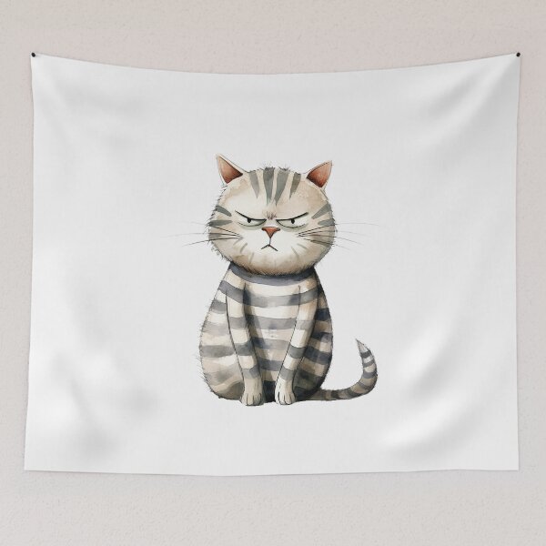 Item preview, Funny Cat designed and sold by UMakusia.