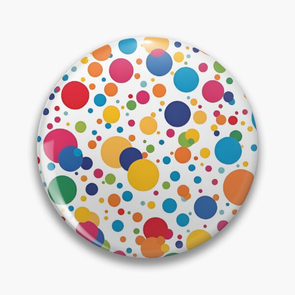 Item preview, A Bright Happy Colorful Polka Dot Pattern designed and sold by Warriorgal.